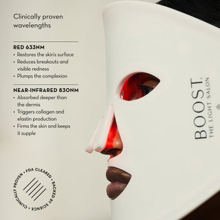 Boost LED Face Mask - The Light Salon