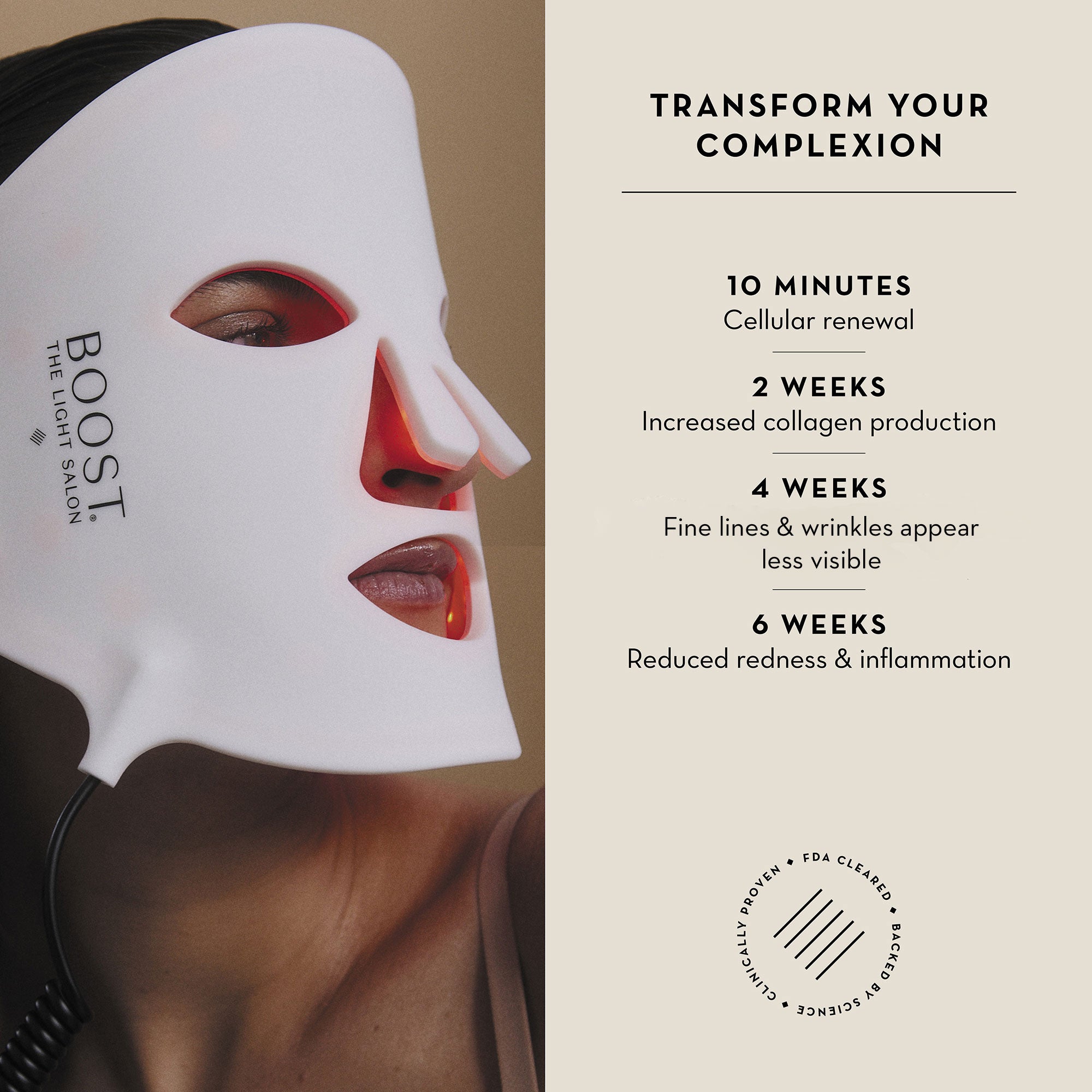 The Light Salon | Official Boost LED Masks & LED Facial Therapy