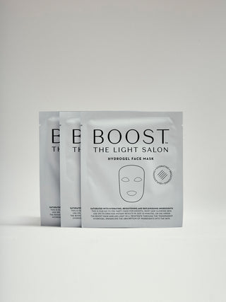 Boost Hydrogel Face Mask - 3 Pack